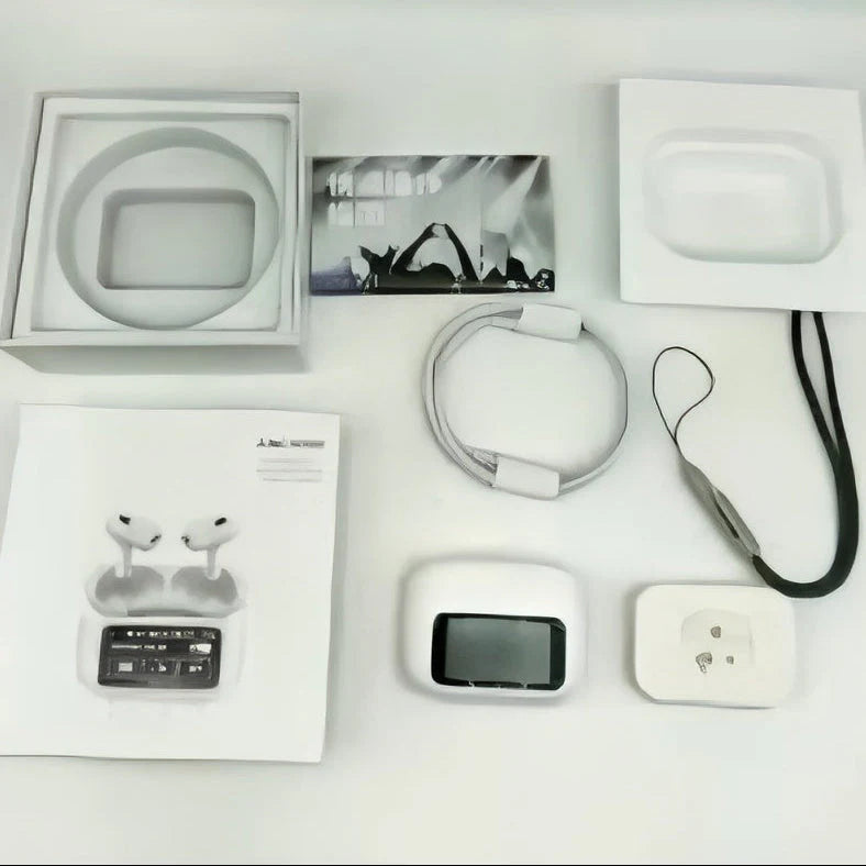 Airpods A9 Pro + LED Touch Display Premium Quality With Noise Cancellation