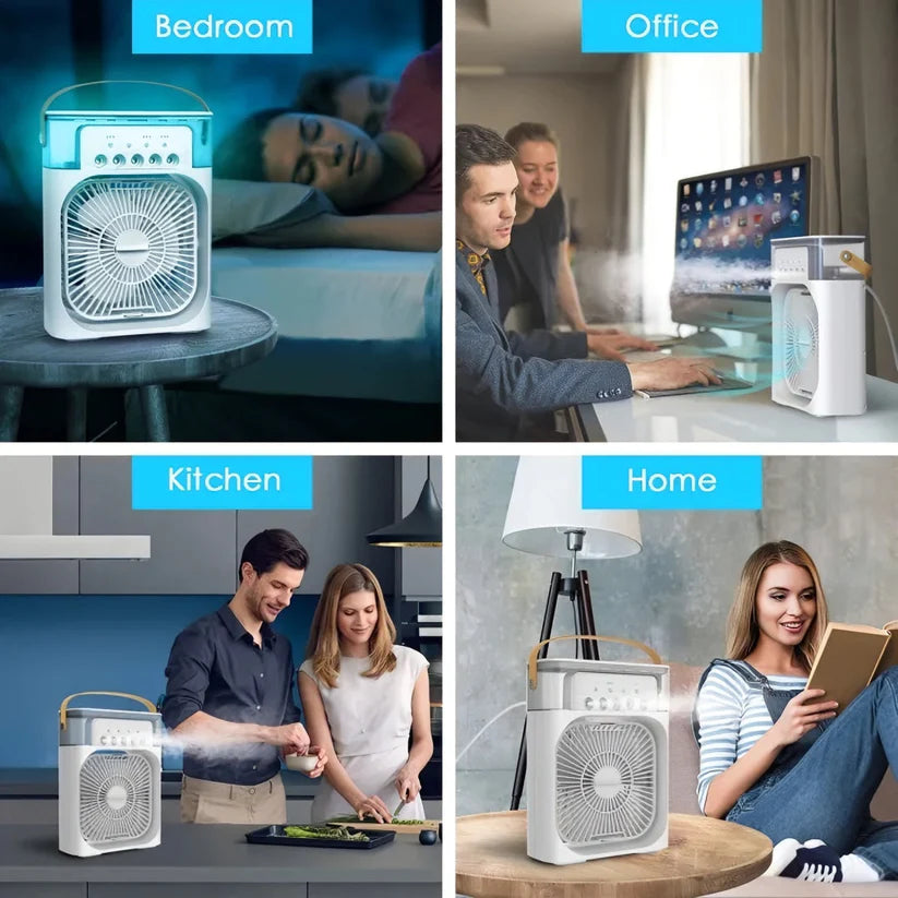 AC / Air Cooling Fan With Mist Spray