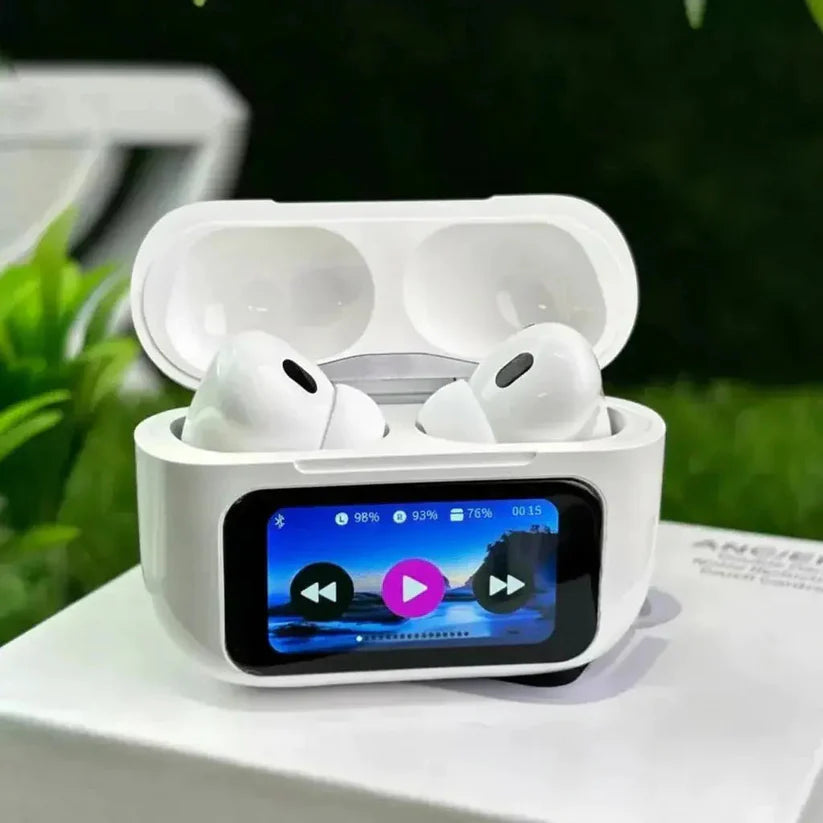 Airpods A9 Pro + LED Touch Display Premium Quality With Noise Cancellation