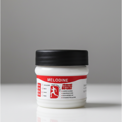MELODINE Japanese Herbal Massage Gel – Muscle & Joint Pain Relief Cream for Shoulder, Neck, Back & Knee – Fast Absorbing & Deep Soothing Formula (100ml)