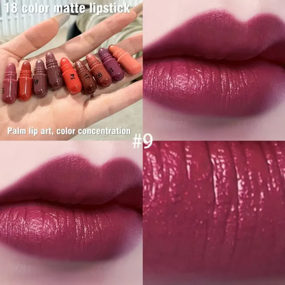 Mini 18 Matte Capsule Lipstick Set