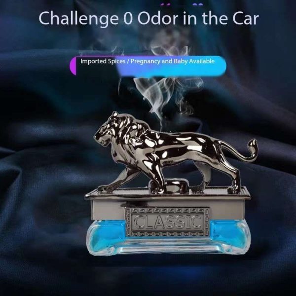 Lion Sculpture Car Dashboard Car Perfume Fragrance | Car Perfume | Fragrance | Air Freshener | Best Car Perfume | Natural Scent | Soft Smell Perfume